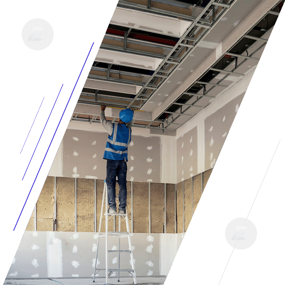 Rénovation résidentielle — gypse, peinture et plancher